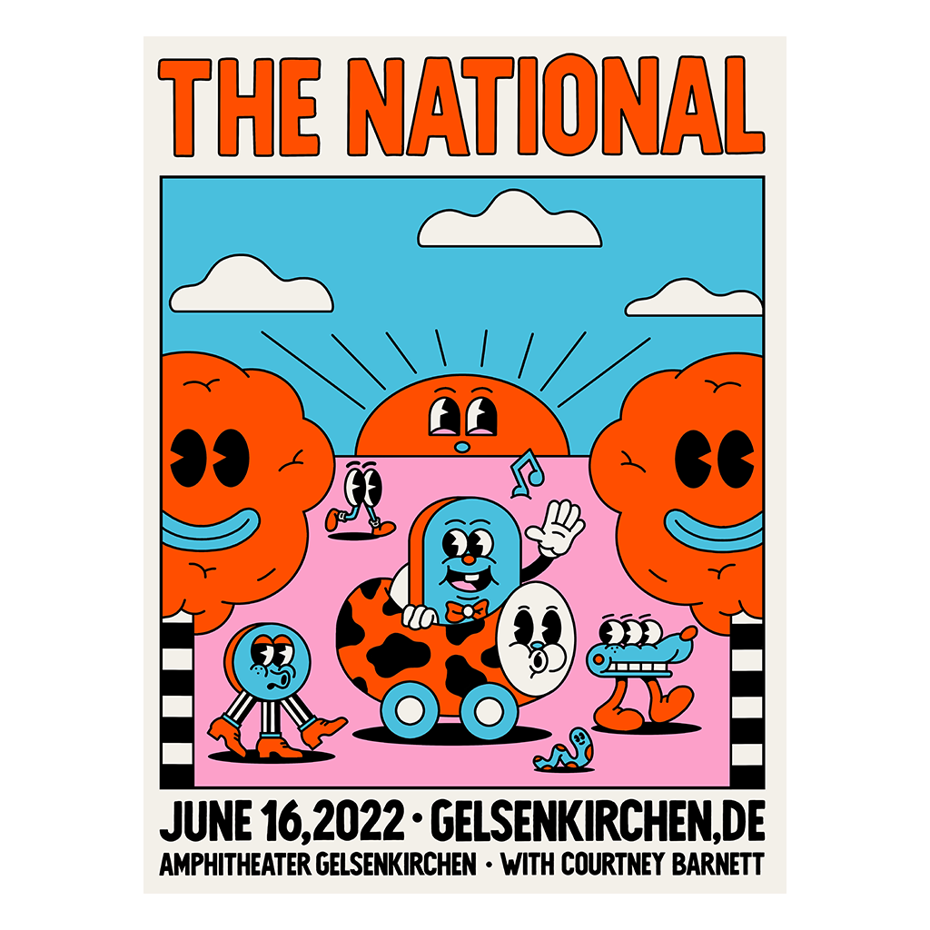 Gelsenkirchen, DE Gelsenkirchen Amphitheater Poster - June 16, 2022