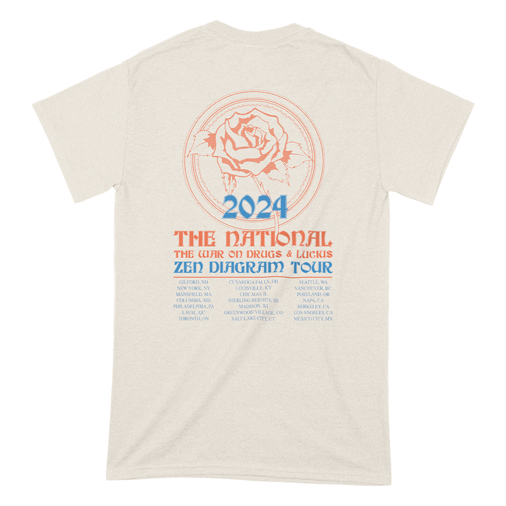 Rose - Zen Diagram Tour 2024 T-Shirt
