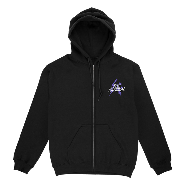 【YOURNUS】Paranormal Hood Knit Zip-Up The_National_Anyones_Ghost_Bla
