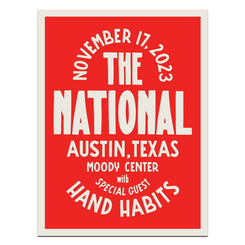 Austin, TX Moody Center Poster - November 17, 2023