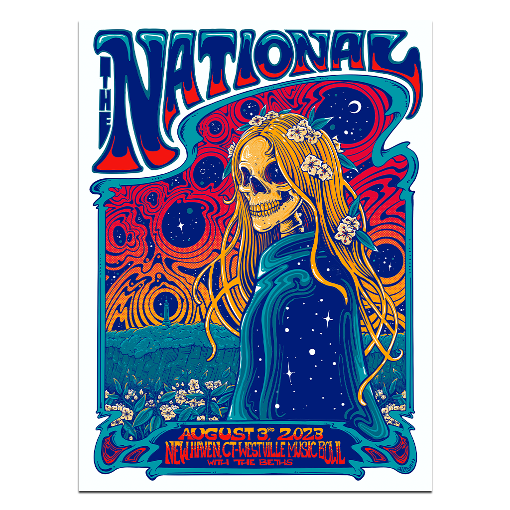 New Haven, CT Westville Music Bowl Poster - August 3, 2023