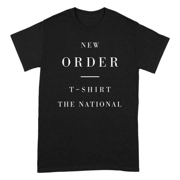 New order t shirt vintage shop