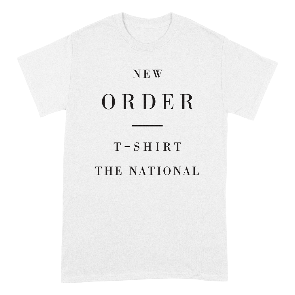 New Order Substance White T Shirt