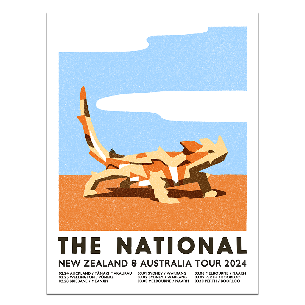 New Zealand & Australia Tour 2024 Poster