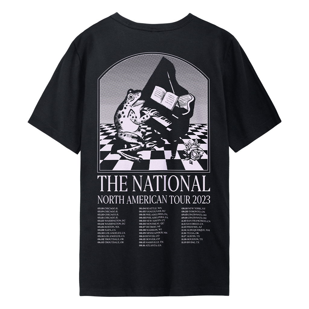 Piano Frog North American Tour 2023 T-Shirt