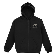 The National Sad Dads Black Zip Hoodie - The National Online Store