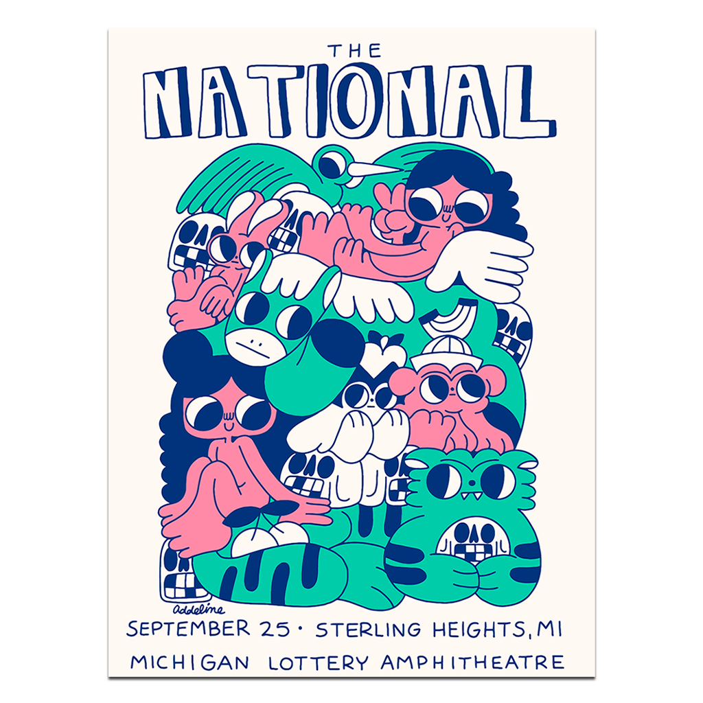 Sterling Heights, MI Michigan Lottery Amphitheatre Poster - September 25, 2024