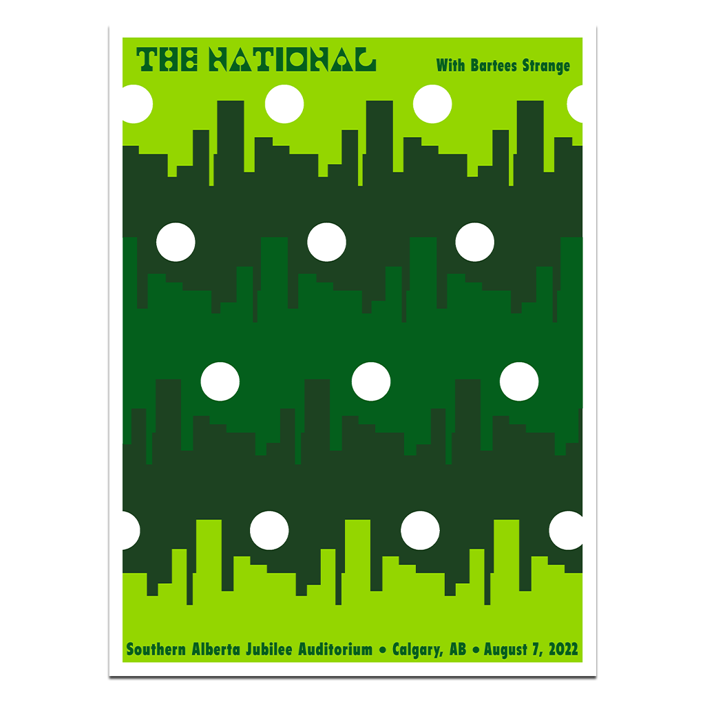 Calgary, AB Southern Alberta Jubilee Auditorium Poster - August 7, 2022
