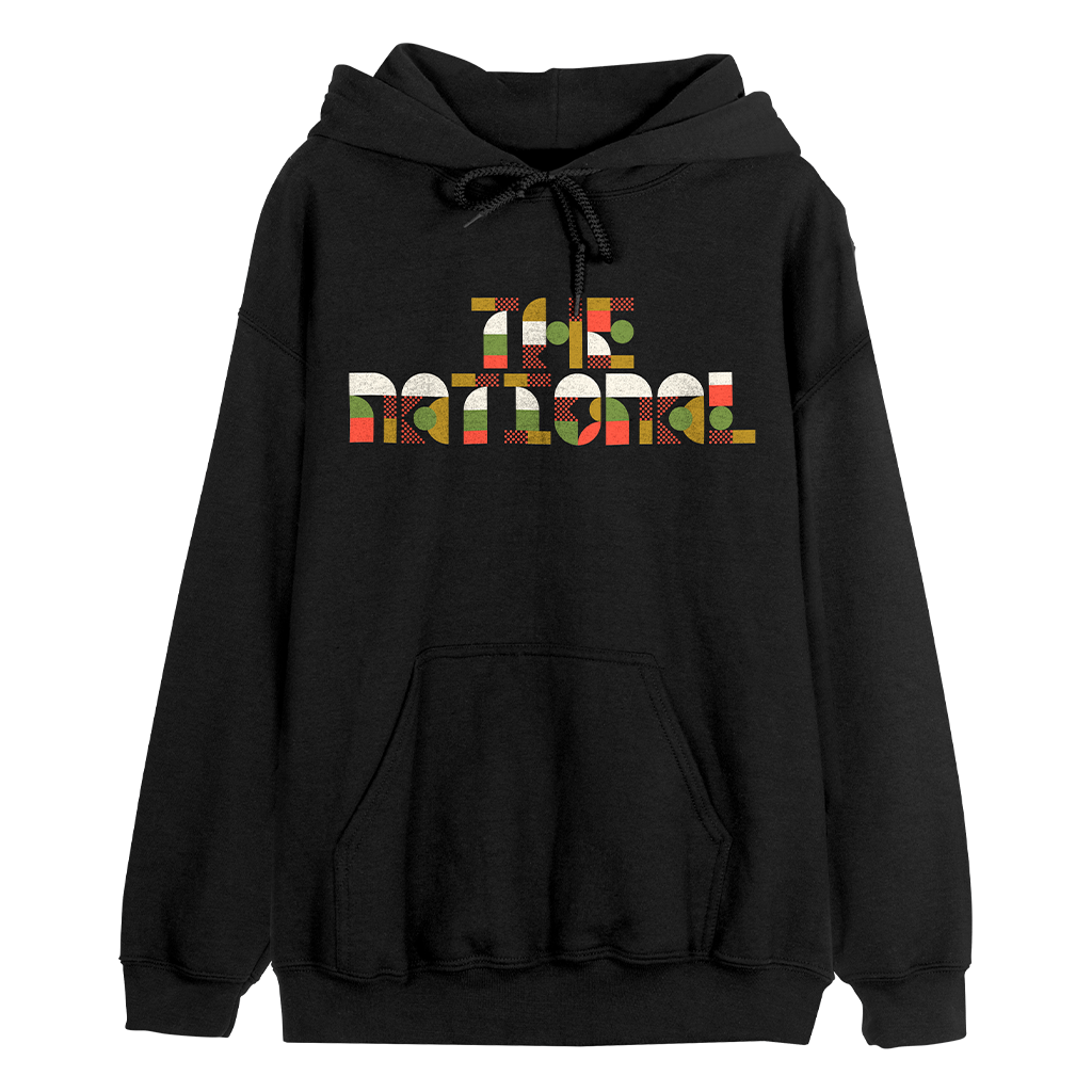 Color Text Pullover Hoodie