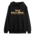 Color Text Pullover Hoodie