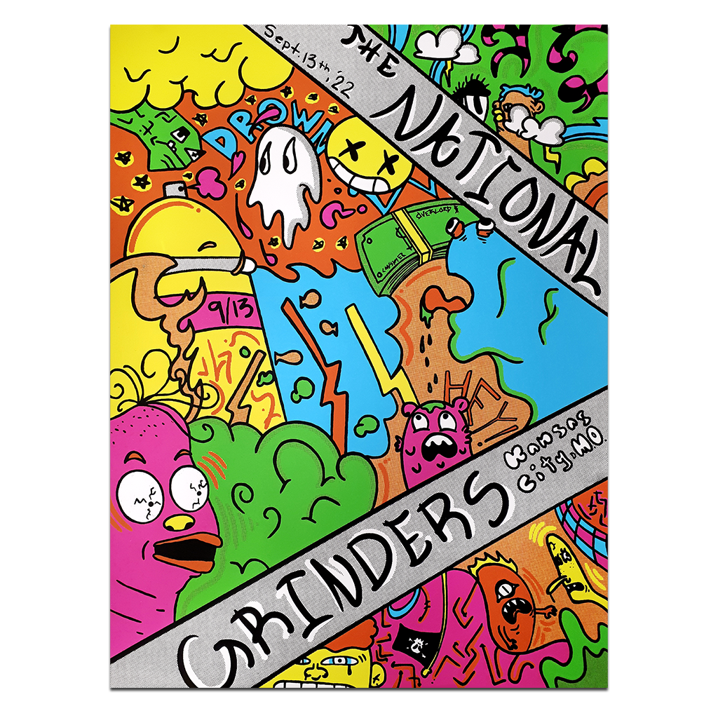 Kansas City, MO Grinders KC Poster - September 13, 2022