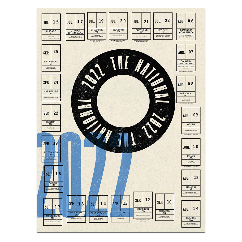 North American Tour 2022 Poster