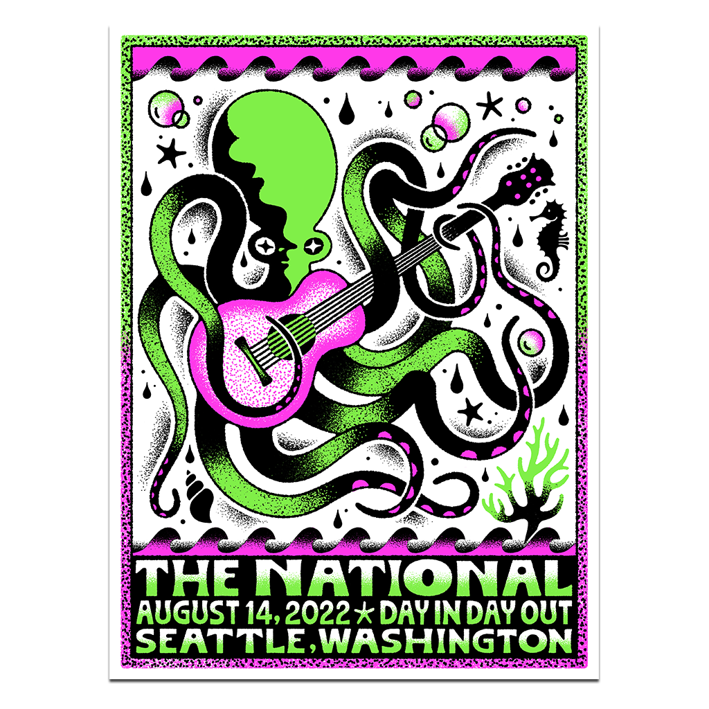 Seattle, WA Day In Day Out Poster - August 14, 2022