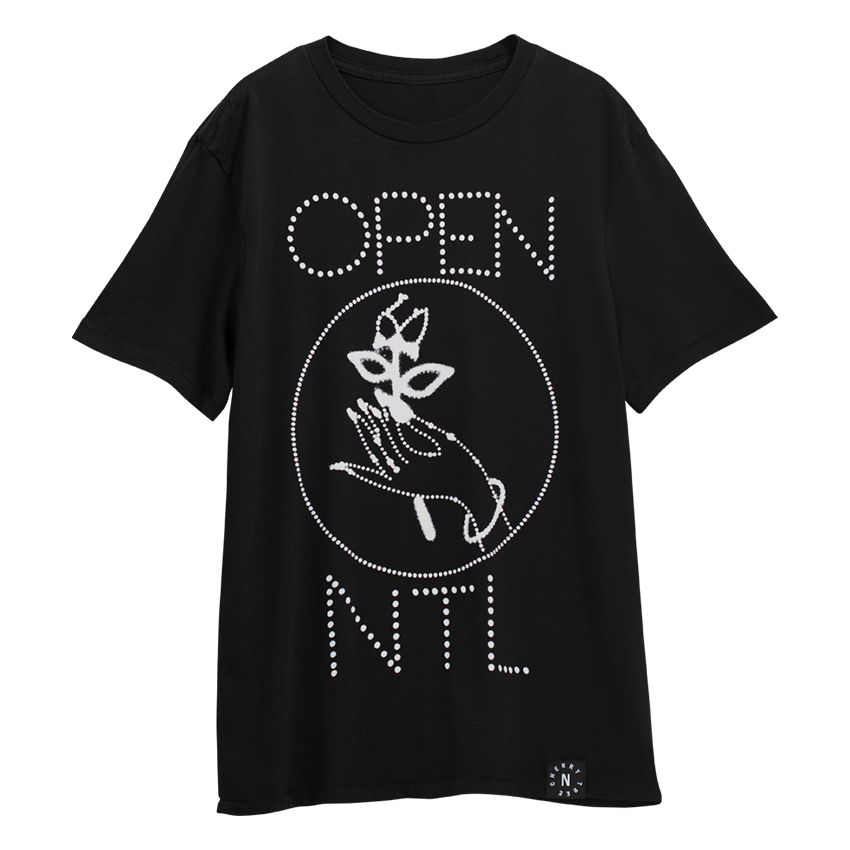 Distant Station x Ntl. - Open T-Shirt - Cherry Tree Exclusive