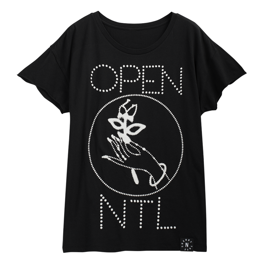 Distant Station x Ntl. - Open Women's T-Shirt - Cherry Tree Exclusive