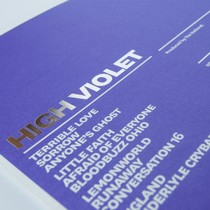 High Violet 2xVinyl LP (Black)